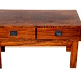 Rosewood console, Glas & Trä, Sweden, 1960