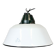 Enamel and cast iron industrial pendant light 1960s