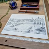 Printed in 1890, Bordeaux, Quai de la Bourse.