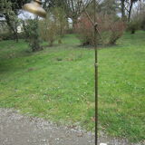 Brass floor lamp, art deco style