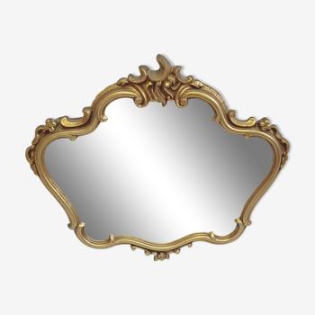 Golden mirror, Louis XV 40X48cm
