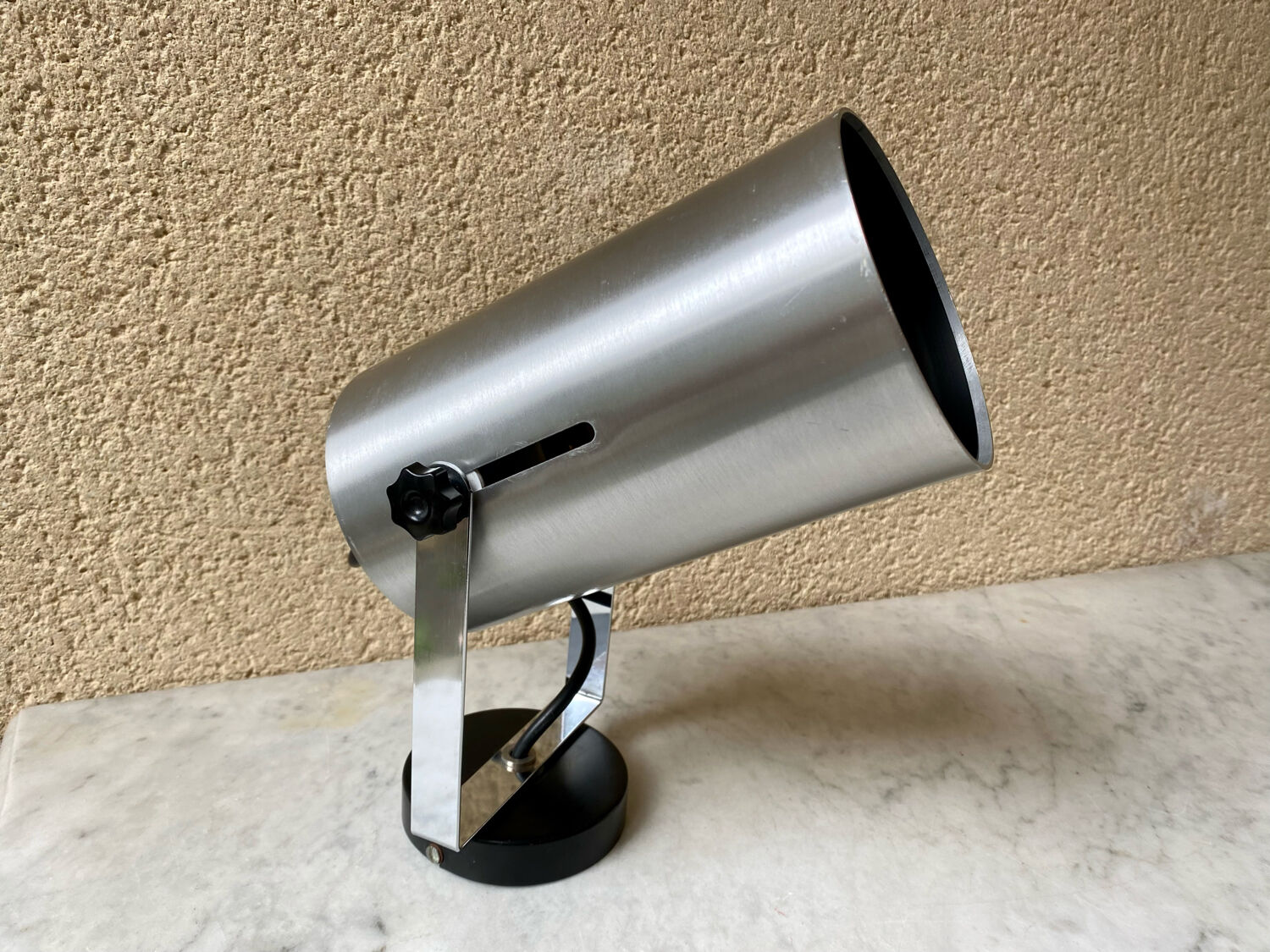 Lamp lamp spot tube Philips vintage 70 aluminum