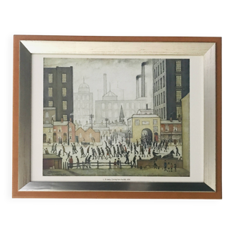 LS Lowry framed artwork