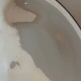 Coupe / calice en verre mercurisé soufflé  vintage