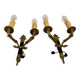 Pair Of Brass Sconces
