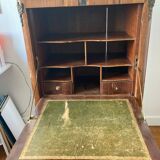 Secretary with grey marble top