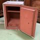 English cast iron safe without its key but open