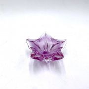 Cendrier en verre années 1960