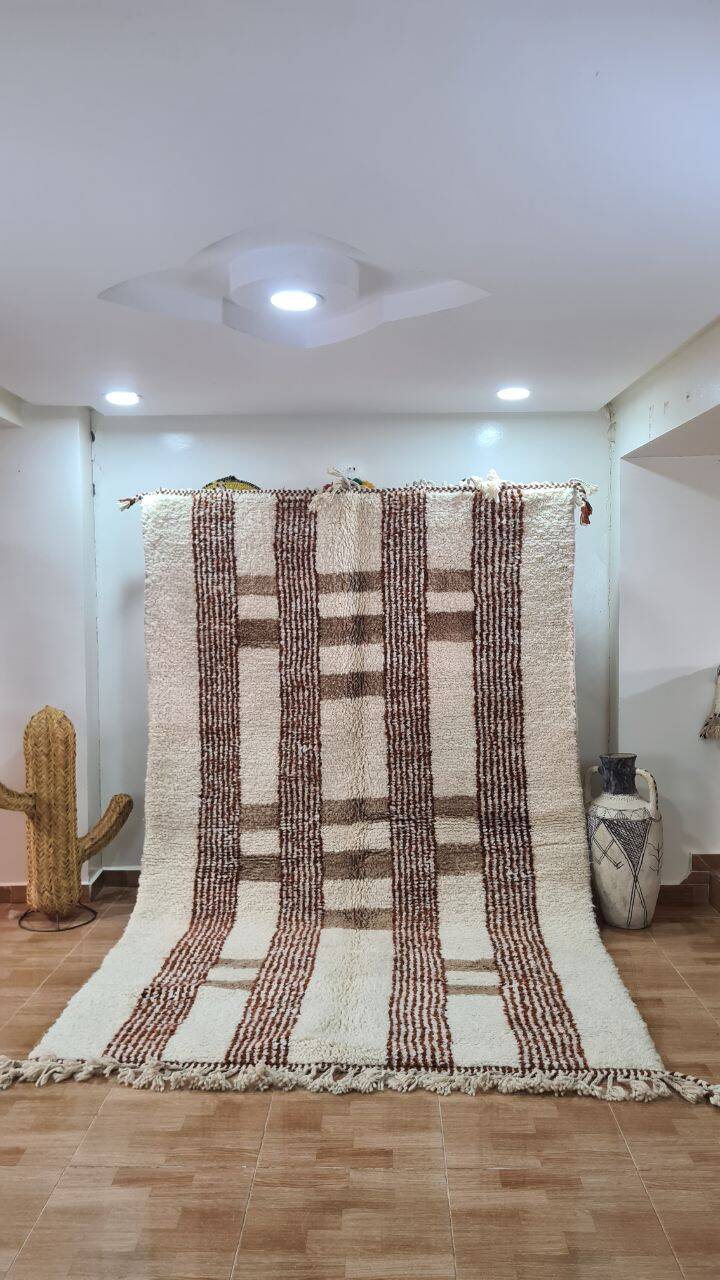 Handmade Beni Ouarain rug 250x150 cm