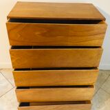 Vintage 5-drawer dresser by BC Furniture 60s