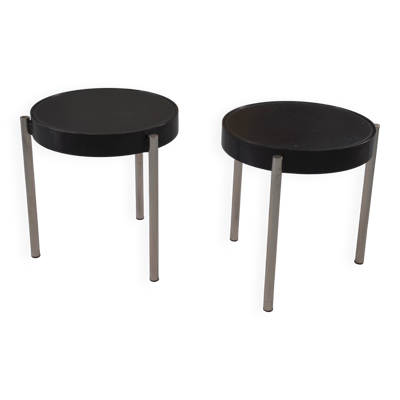 Paire de tables d'appoint par Tavolino Brighella pour Zanotta 1980's