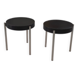 Pair of side tables by Tavolino Brighella for Zanotta 1980s