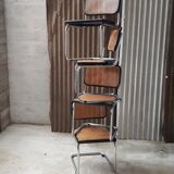 4 Cesca chairs Marcel Breuer