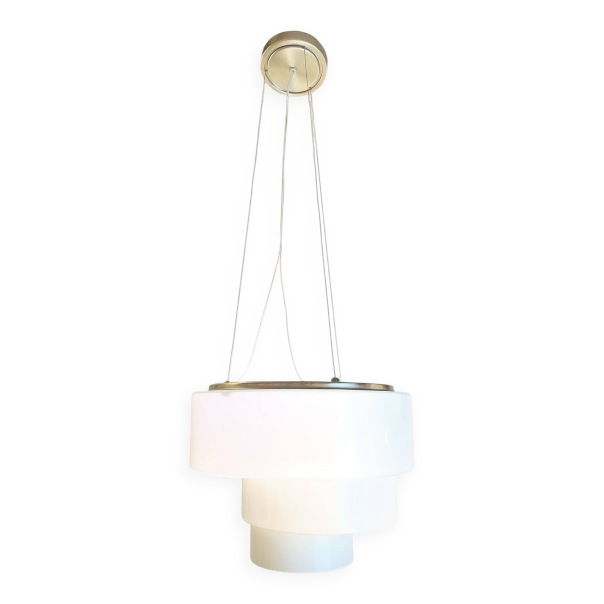 Loop, suspension Murano par Toso & Massari pour Leucos, années 2010