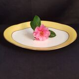 Plat ovale en porcelaine de Limoges