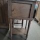 Solid wood bedside table ready to paint old vintage door flea marketspritdantan