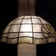 Suspension en nacre et laiton