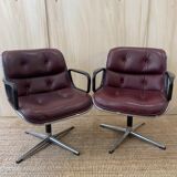 Fauteuils de bureau Charles Pollock