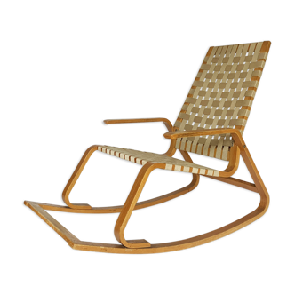 Rocking-chair Tchécoslovaquie, années 1960