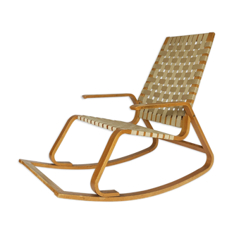 Bentwood rocking chair, Czechoslovakia, 1960