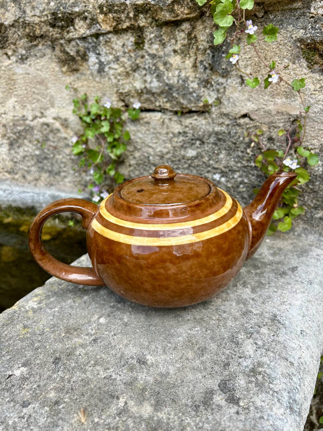Vintage ceramic teapot