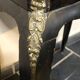 Dressing table / Worker in mercury glass marquetry and bronze fittings