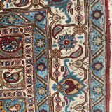 Tapis ancien d’orient persan de Ghoom fait main 142x205 cm