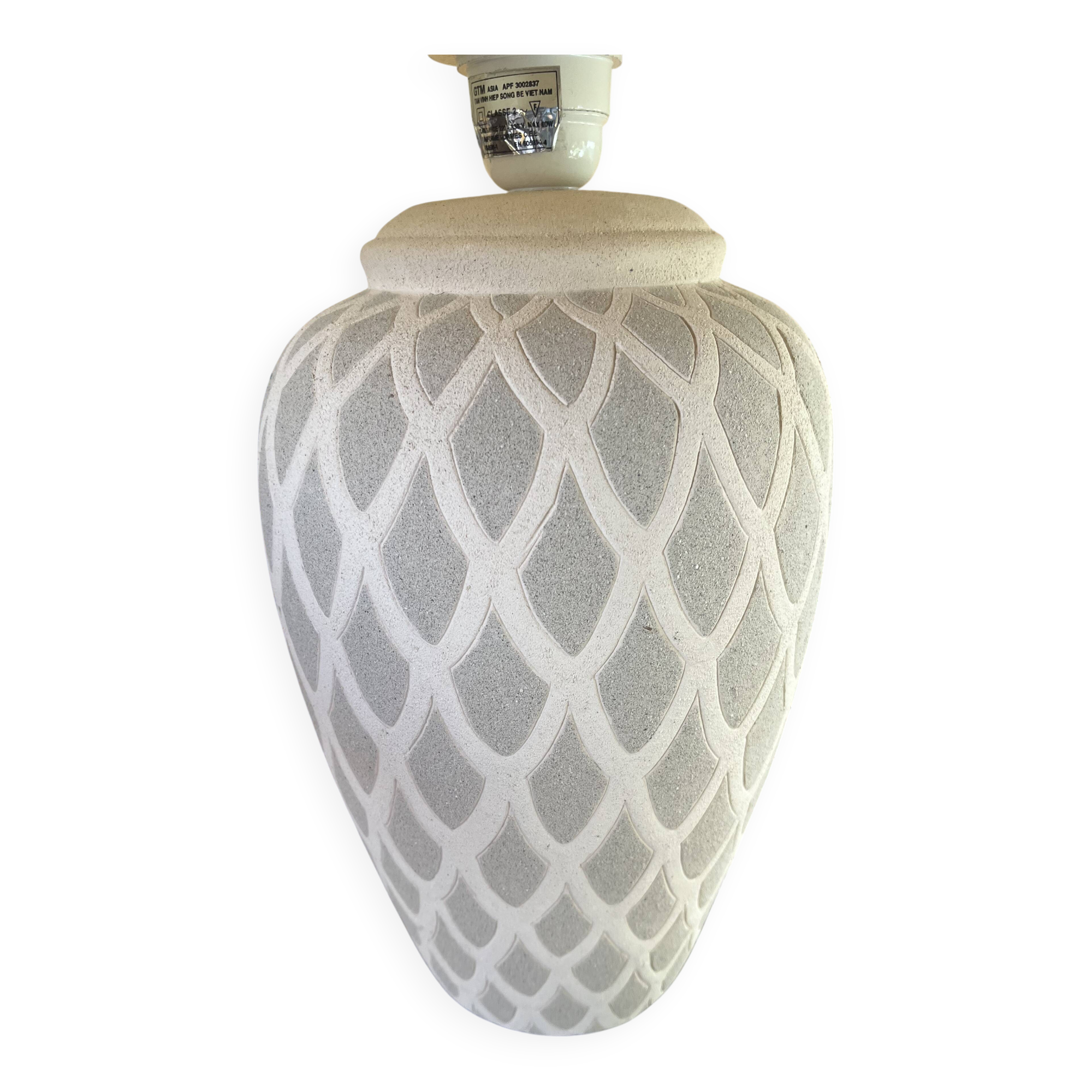 Geometric decor lamp 1980
