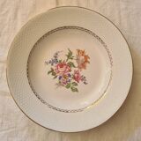 Amandinoise flowered dinner plates