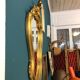 Golden mirror Louis XV style, 60x40 cm