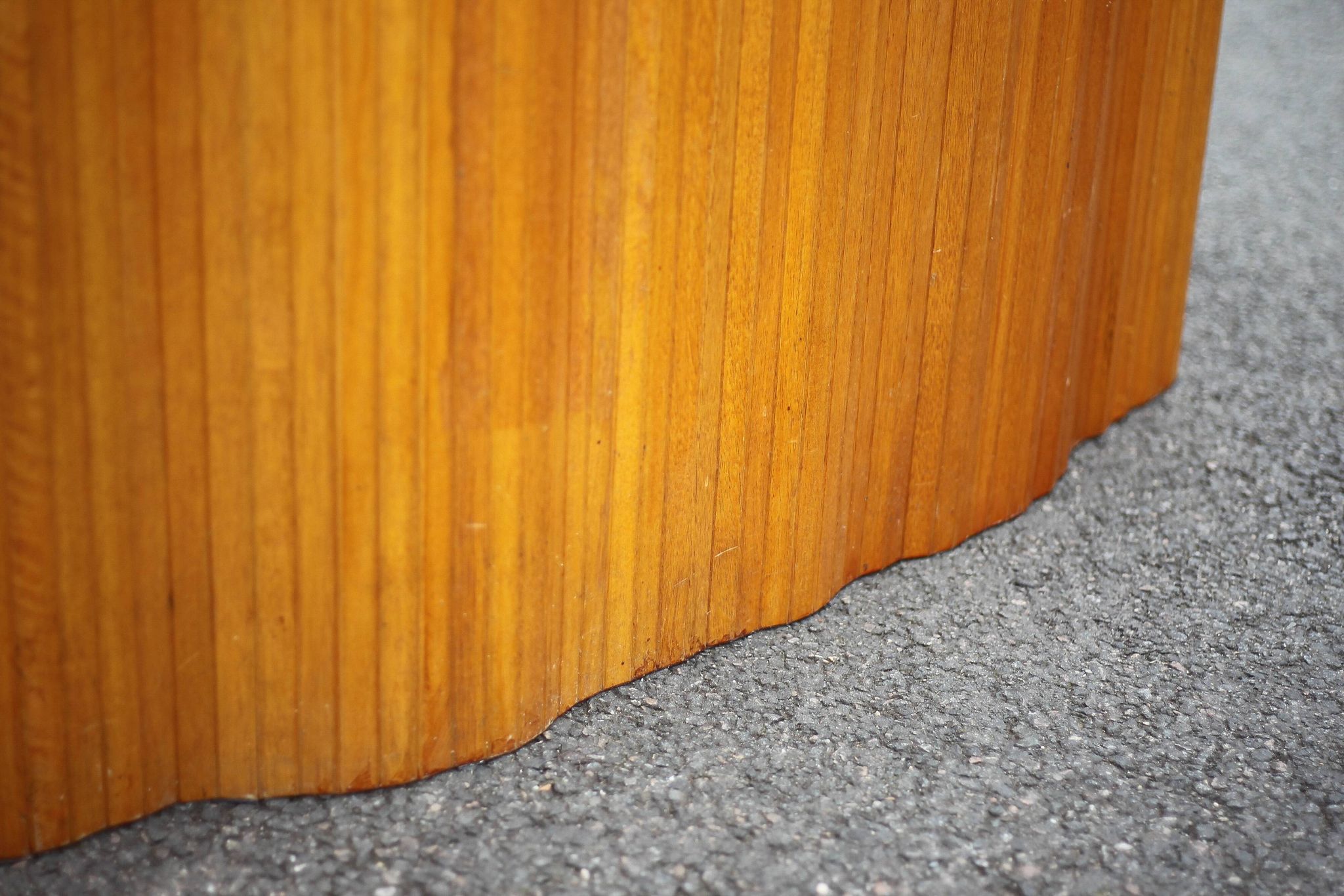 Vintage screen, large wooden screen Manufrance, wooden partition, screen, interior decoration