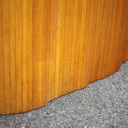 Vintage screen, large wooden screen Manufrance, wooden partition, screen, interior decoration