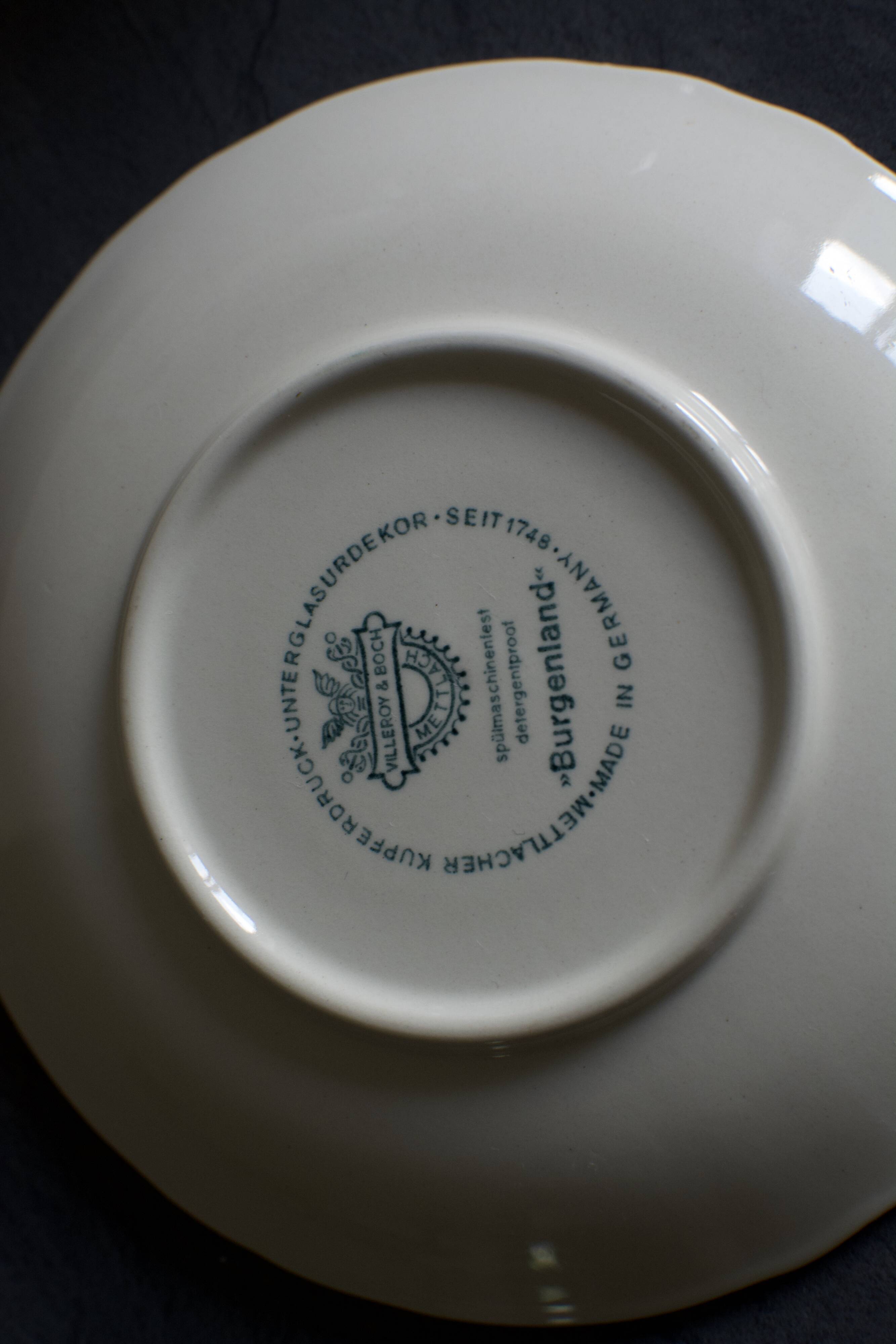 Duo of Villeroy & Boch cups model Burgenland