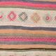 5x7 Multicolor Striped Kilim Rug, Traditional Oriental Carpet, 142x203 Cm