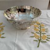 Solid silver fruit bowl