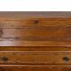 Commode scriban de style Louis XV en noyer– XXe siècle