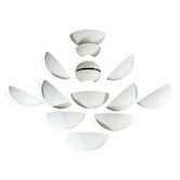 Lot de 14 Appliques SEDAP en plâtre
