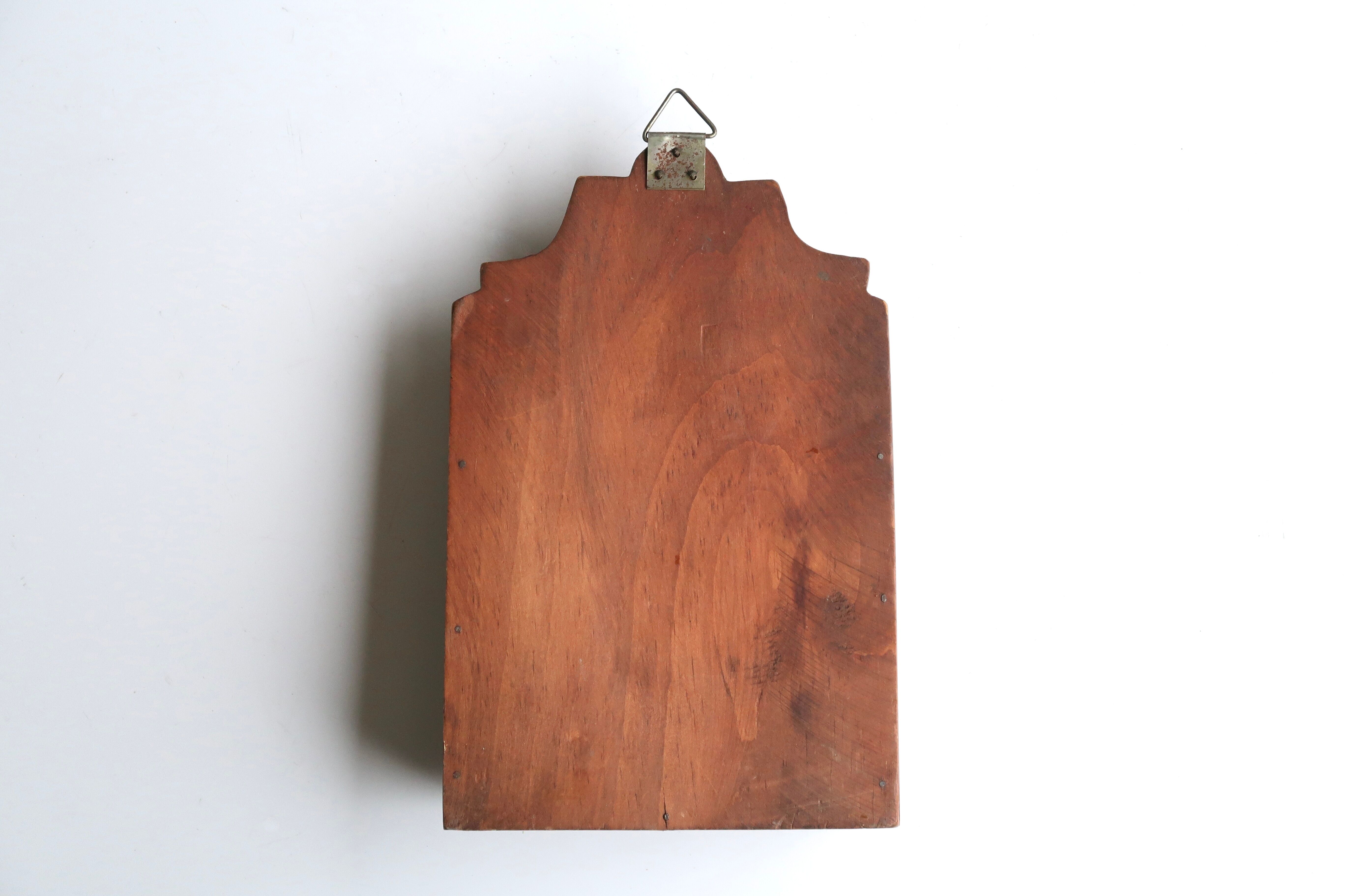 Mail rack in wood, South American decor