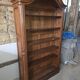 Gendarme hat library in solid oak, mid-20th century.