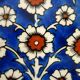3 vintage Turkish ceramic tiles