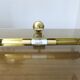 Large articulated brass wall light, Italy, 1980s, 1990s