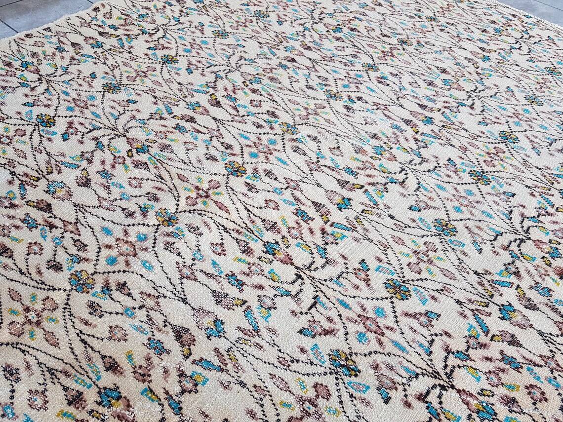 Turkish Vintage Handmade Area Rug sku v332