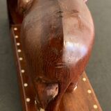 Pair of greenhouses books elephants in teak, 1970