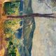 Painting by Paul Charavel viewed from the golf course of St Tropez.