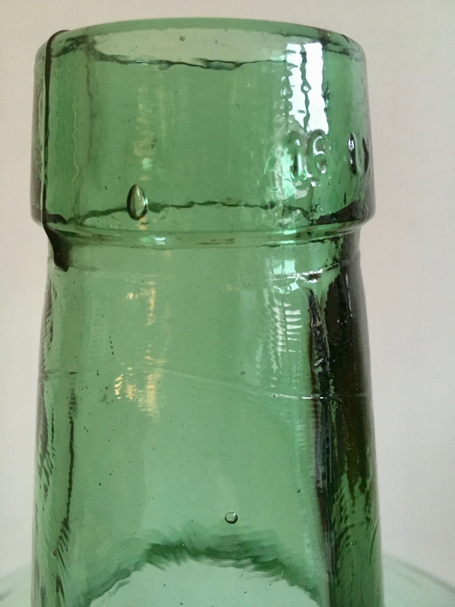 Dame-jeanne Viresa verte claire de 16L