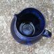 Pitcher in ceramic blue 5-litre varnished