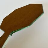 Beveled hand mirror