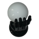 Ceramic hand wall lamp