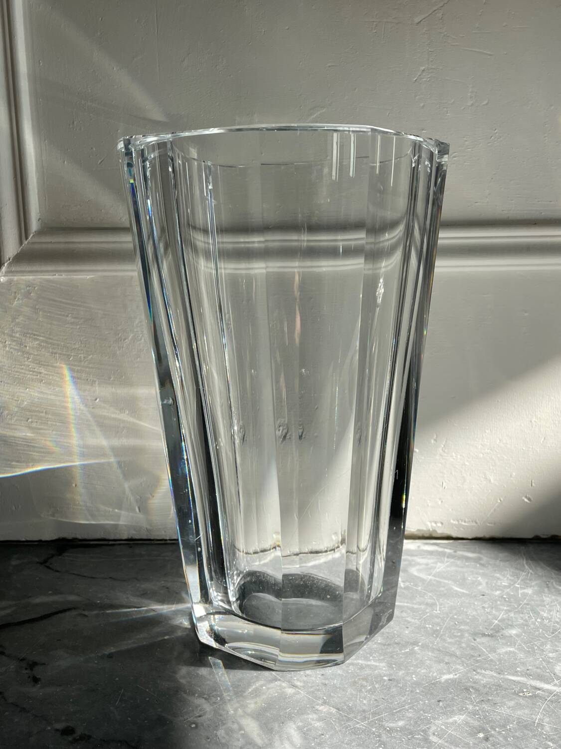 Vase en cristal de Baccarat modèle Diane