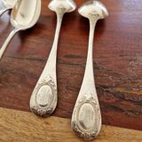 Christofle Series 5 table spoons Fidélio baguette model silver metal